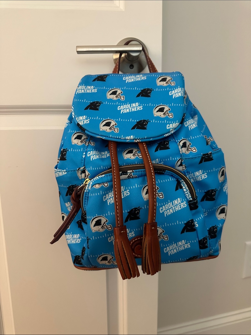 NWT Dooney & Burke Medium Murphy Backpack - Panthers